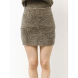 シャギーニットタイトミニスカートライクショートパンツ | GYDA | 詳細画像15 