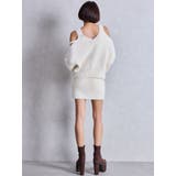 シャギーニットタイトミニスカートライクショートパンツ | GYDA | 詳細画像6 