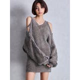 シャギーニットタイトミニスカートライクショートパンツ | GYDA | 詳細画像7 