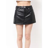 ハイウエストフェイクレザースカートライクショートパンツ | GYDA | 詳細画像17