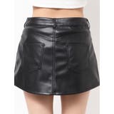 ハイウエストフェイクレザースカートライクショートパンツ | GYDA | 詳細画像20