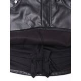 ハイウエストフェイクレザースカートライクショートパンツ | GYDA | 詳細画像25