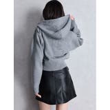 ハイウエストフェイクレザースカートライクショートパンツ | GYDA | 詳細画像6