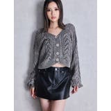 ハイウエストフェイクレザースカートライクショートパンツ | GYDA | 詳細画像9