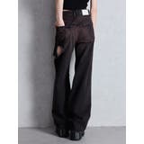 ハイウエスト tear up damageストレートワイドデニムパンツ | GYDA | 詳細画像25