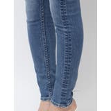 ミドルウエストSIDE CUT INNER DAMAGEスキニーデニムパンツ | GYDA | 詳細画像20 