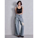 ハイウエストSIDE straight line | GYDA | 詳細画像8