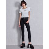 ハイウエストウエストクロススキニーデニムパンツ | GYDA | 詳細画像29 