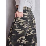 ハイウエストGG Stitch Barrel Leg ダメージデニムパンツ | GYDA | 詳細画像30