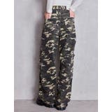 ハイウエストGG Stitch Barrel Leg ダメージデニムパンツ | GYDA | 詳細画像32