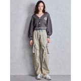 ハイウエスト Urban Utility Wash Cargoデニムパンツ | GYDA | 詳細画像12