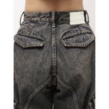 ハイウエスト Urban Utility Wash Cargoデニムパンツ | GYDA | 詳細画像18