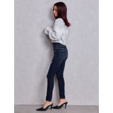 ハイウエストバッククロスダメージスキニーデニムパンツ | GYDA | 詳細画像21 