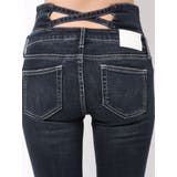 ハイウエストバッククロスダメージスキニーデニムパンツ | GYDA | 詳細画像26 