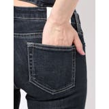 ハイウエストバッククロスダメージスキニーデニムパンツ | GYDA | 詳細画像27 