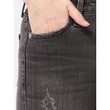 ミドルウエストSIDE RIPPEDスキニーデニムパンツ | GYDA | 詳細画像30