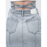 ハイウエストBACKクロスマーメイドデニムスカート | GYDA | 詳細画像16 