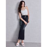 ハイウエストBACKクロスマーメイドデニムスカート | GYDA | 詳細画像7 