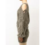 レースアップシャギーニットトップス | GYDA | 詳細画像16 