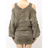 レースアップシャギーニットトップス | GYDA | 詳細画像17 