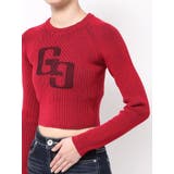 GG two color scheme ニットトップス | GYDA | 詳細画像21