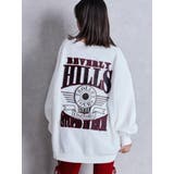 BEVERLY HILLSドルマンスウェットトップス | GYDA | 詳細画像7 