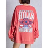 レッド | BEVERLY HILLSドルマンスウェットトップス | GYDA