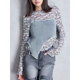 オフホワイト | GYDAデニムシアードッキングトップス | GYDA