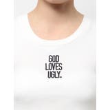 GOD LOVES UGLYサイドレースタンクトップ | GYDA | 詳細画像6