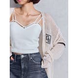 アイボリー | GG AIRY ニットカーディガン | GYDA