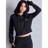 GYDA×DC OE LOGOショートスウェットZIP UPパーカー | GYDA | 詳細画像10 