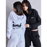 GYDA×DC OE LOGOショートスウェットZIP UPパーカー | GYDA | 詳細画像2 