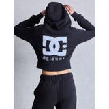 ブラック | GYDA×DC OE LOGOショートスウェットZIP UPパーカー | GYDA