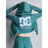 グリーン | GYDA×DC OE LOGOショートスウェットZIP UPパーカー | GYDA