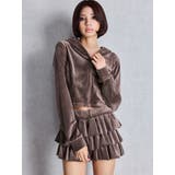 Robertson Blvd Velour ショートパーカー | GYDA | 詳細画像3 