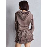 Robertson Blvd Velour ショートパーカー | GYDA | 詳細画像4 