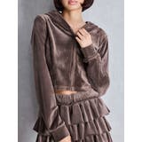カーキ | Robertson Blvd Velour ショートパーカー | GYDA