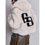 アイボリー | GGエコファーショートフードコート | GYDA