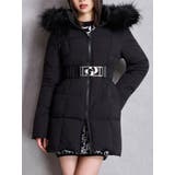 GDベルト付きロングダウンコート | GYDA | 詳細画像1 