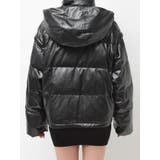 2WAYフェイクレザーミドル丈ダウンコート | GYDA | 詳細画像29 