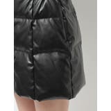 GDベルト付きフェイクレザーロングダウンコート | GYDA | 詳細画像22 