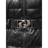 GDベルト付きフェイクレザーロングダウンコート | GYDA | 詳細画像27 