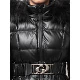 GDベルト付きフェイクレザーショートダウンコート | GYDA | 詳細画像12