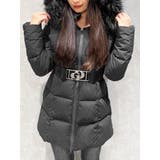 【TINY】GDベルト付きロングダウンコート | GYDA | 詳細画像3 