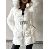 【TINY】GDベルト付きロングダウンコート | GYDA | 詳細画像32 