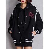 ブラック | BACK embroidaryジャケット | GYDA