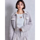 ラメツイードチェーンジャケット | GYDA | 詳細画像2 