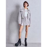 ラメツイードチェーンジャケット | GYDA | 詳細画像5 