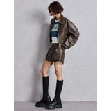 URBAN EDGEフェイクレザーユーティリティーブルゾン | GYDA | 詳細画像11 