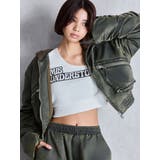 pigment processed hoodieブルゾン | GYDA | 詳細画像2 